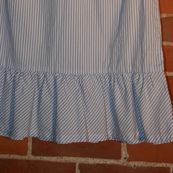 J.Crew Striped Double Bow Back Peplum Tank Blouse - Picture 5 of 8